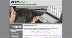 Desktop Screenshot of optimdrive.be